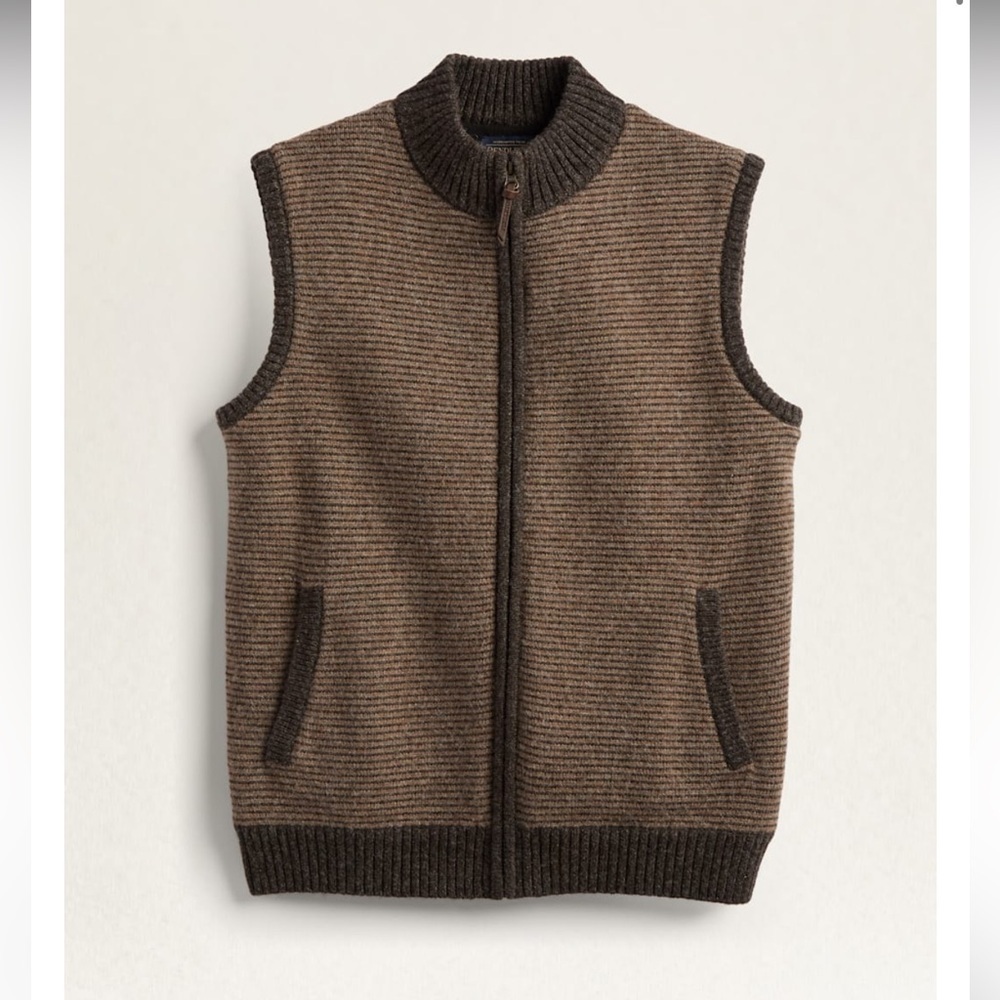 Pendleton Shetland collection sweater vest men’s large